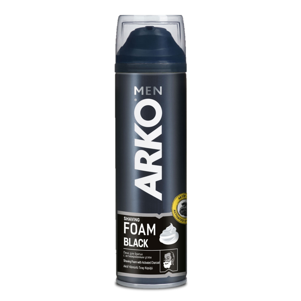 ARKO BLACK TRAŞ KÖPÜĞÜ 200 ML