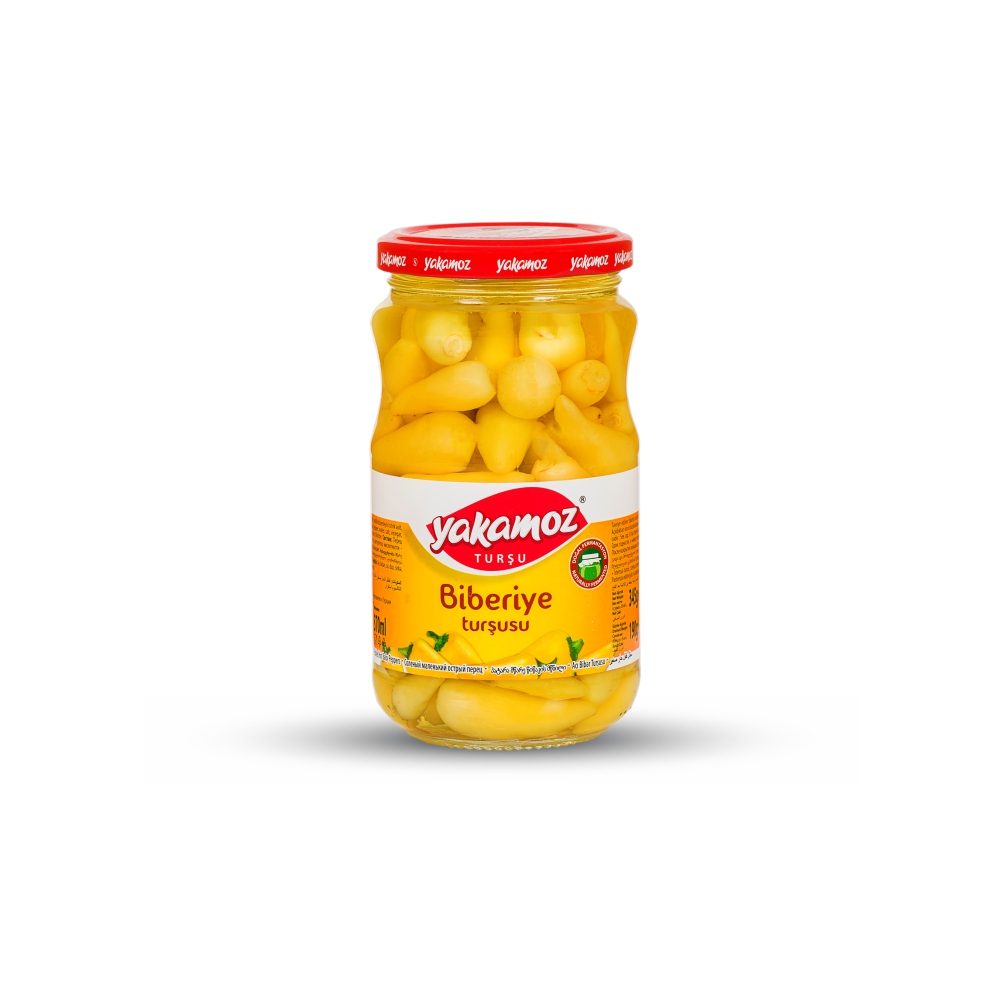 YAKAMOZ BİBERİYE TURŞUSU CAM 720 ML