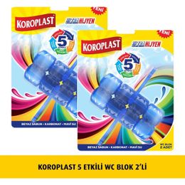 KOROPLAST TUVALET BLOK 2 ADET