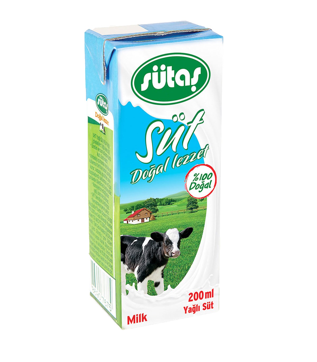 SÜTAŞ YARIM YAĞLI SÜT 200 ML