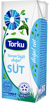 TORKU YARIM YAĞLI SÜT 1 L