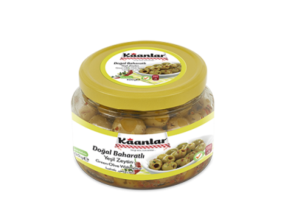 KAANLAR BAHARATLI YEŞİL ZEYTİN 250 GR