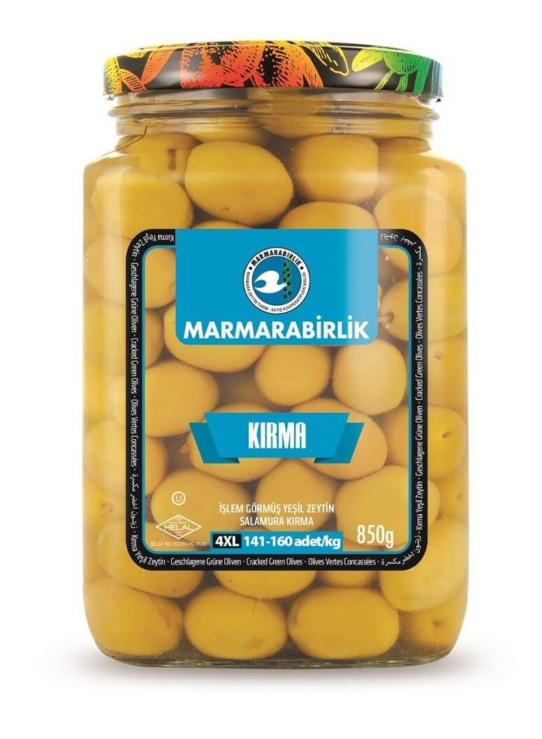 MARMARABİRLİK KIRMA 3XL 161-180 YEŞİL ZEYTİN 400GR 