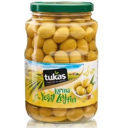 TUKAŞ KIRMIZI BİBER DOLGULU YEŞİL ZEYTİN 400 GR