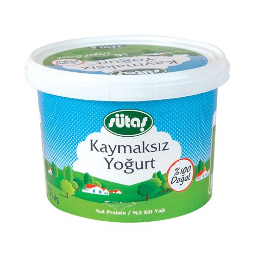 SÜTAŞ KAYMAKSIZ YOĞURT 2000 GR