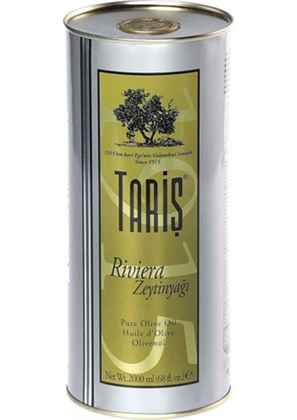 TARİŞ RİVİERA ZEYTİNYAĞI TENEKE 1 LT